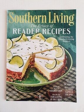 Southern Living  September, 2026 - The Return of Reader Recipes Margarita Cheese